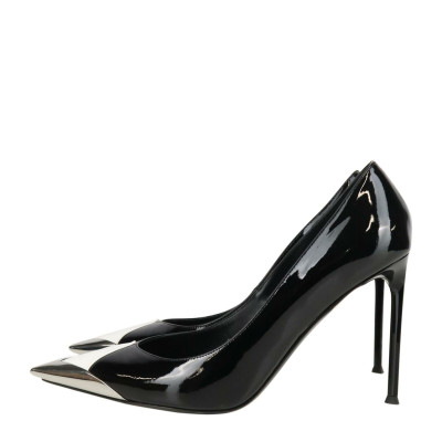 No. 21 Pumps/Peeptoes Leather in Black
