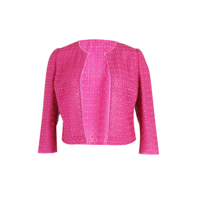 Giambattista Valli Jacket/Coat Cotton in Pink