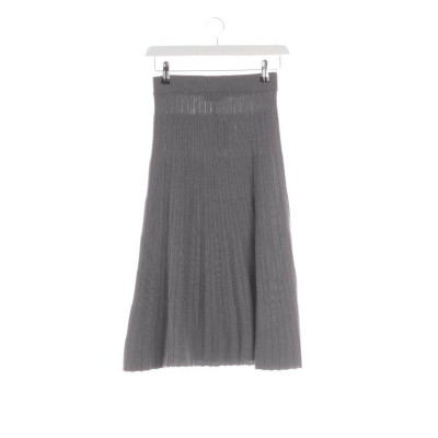 Roberto Collina Skirt Wool in Grey