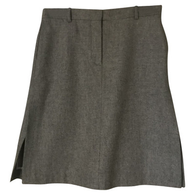 Rika Wool Skirt in Gray