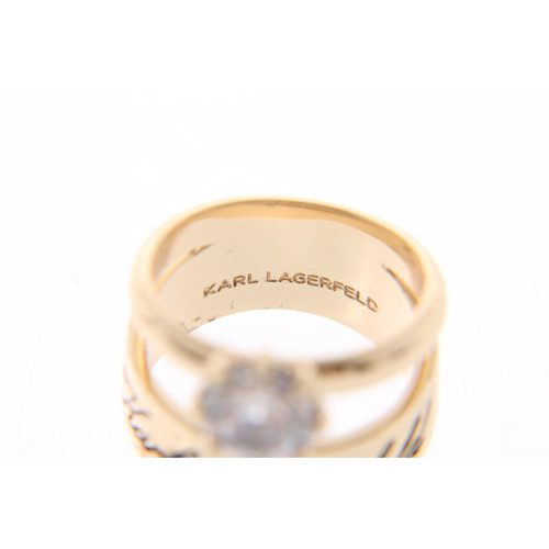 KARL LAGERFELD Damen Ring in Gold | REBELLE