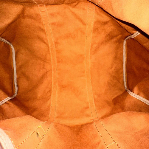 Sac bandoulière triangle en toile Louis Vuitton Marron en Toile - 23905449