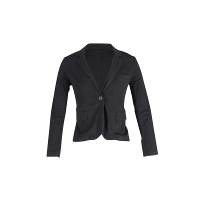 Nili Lotan Jacket/Coat Cotton in Black
