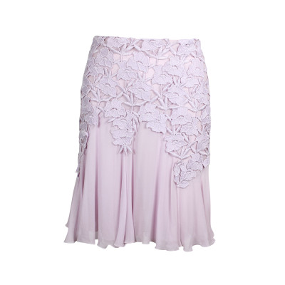 Giambattista Valli Skirt Cotton in Violet
