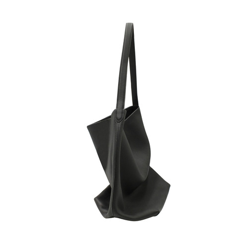 THE ROW Women s Tote bag Leather in Black Second Hand