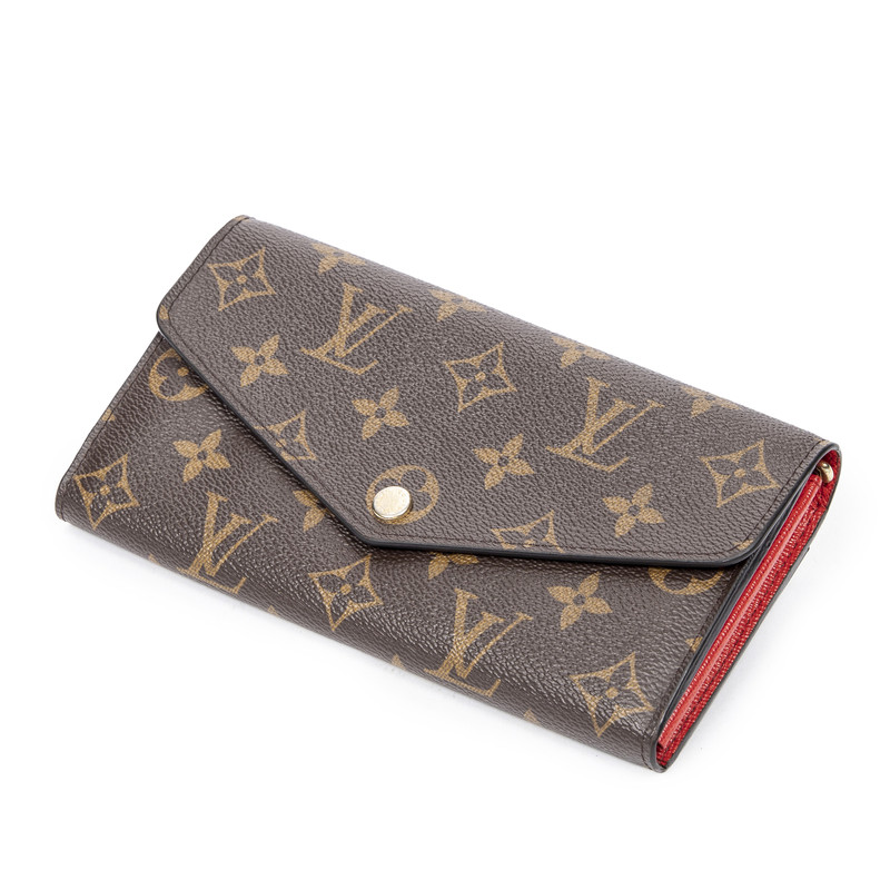 LOUIS VUITTON Dames T schchen Portemonnaie aus Canvas