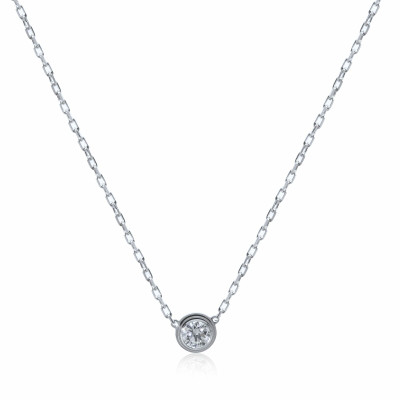 Cartier Necklace White gold in Silvery