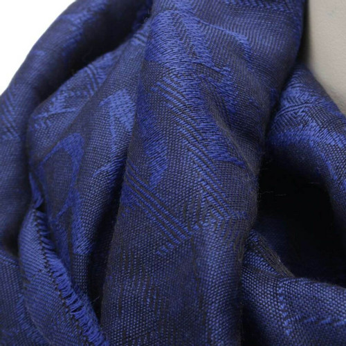 ARMANI JEANS Damen Schal/Tuch aus Wolle in Blau