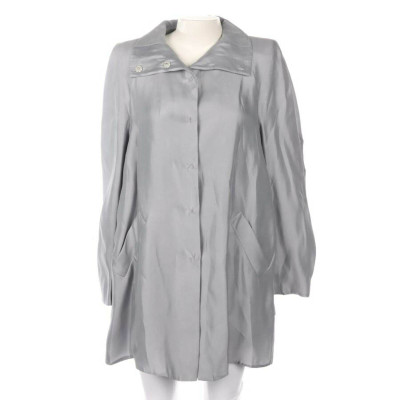 Emporio Armani Jacket/Coat Viscose in Grey