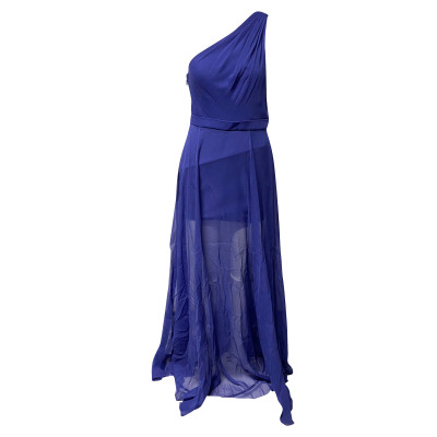 Halston Kleid in Blau