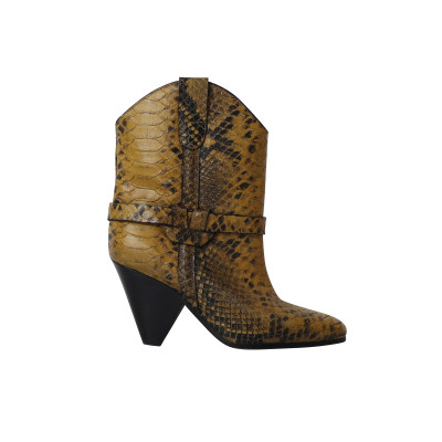 Isabel Marant Ankle boots Leather in Yellow