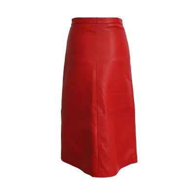 Dsquared2 Rok Leer in Rood