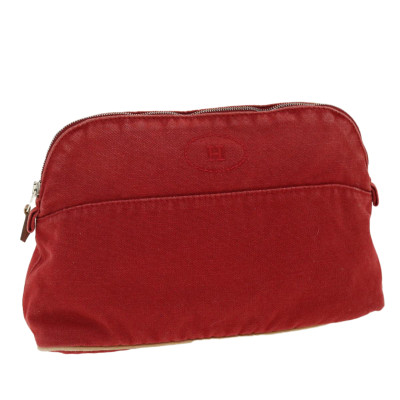 Hermès Bolide Canvas in Red