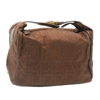 Fendi Clutch Bag in Brown