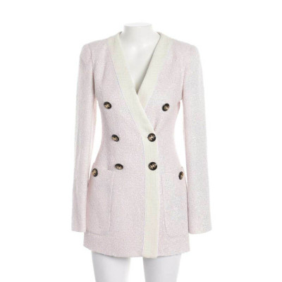 Alessandra Rich Jacket/Coat Viscose in Pink