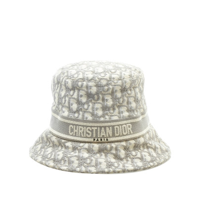 Christian Dior Accessoire aus Baumwolle in Grau