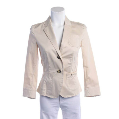 Marc Cain Jacket/Coat Cotton in White