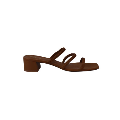 Reformation Sandals Leather in Brown