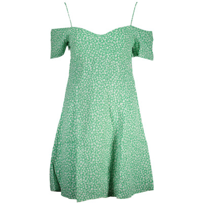 Calvin Klein Dress Viscose in Green