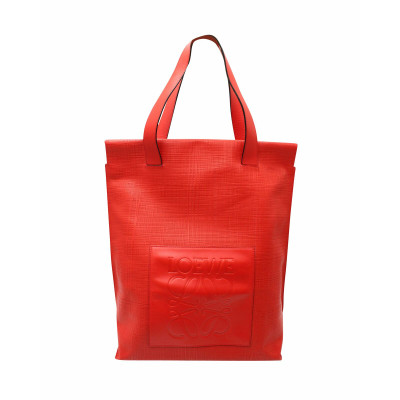Loewe Tote Bag aus Leder in Rot