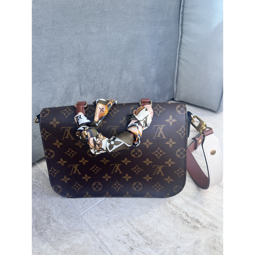 LOUIS VUITTON Femme Vaugirard Bag en Cuir en Marron