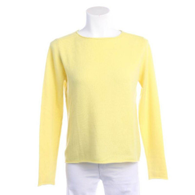 Allude Top Wool in Yellow
