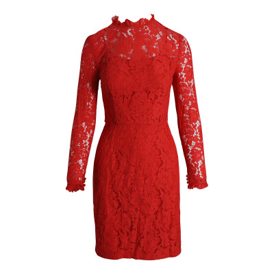 Temperley London Dress Cotton in Red
