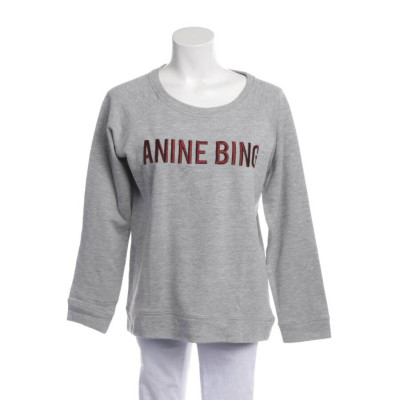 Anine Bing Oberteil aus Baumwolle in Grau