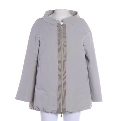 Herno Jacke/Mantel aus Baumwolle in Grau