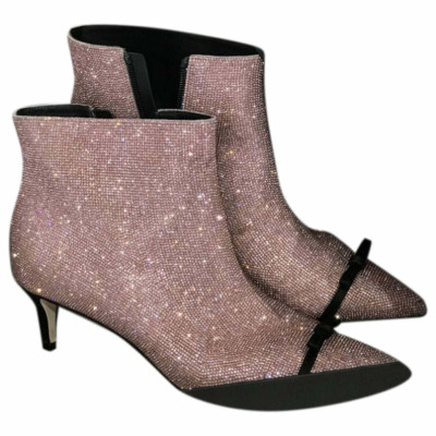 Marco De Vincenzo Ankle boots Leather in Pink