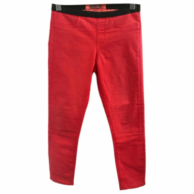 Helmut Lang Trousers Cotton in Red