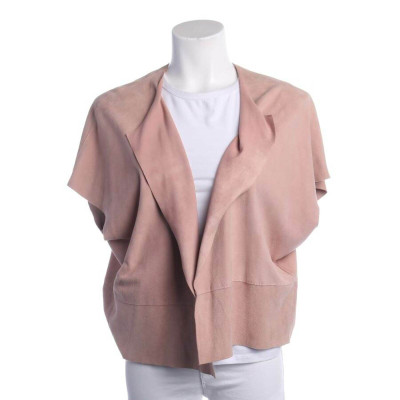 Riani Jacket/Coat Leather in Pink