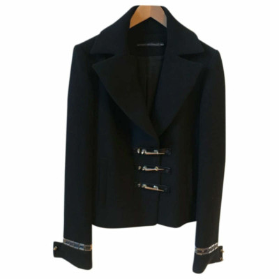 Anthony Vaccarello Jacket/Coat in Black