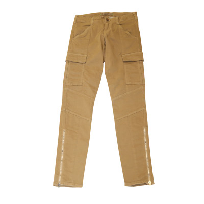 J Brand Trousers Cotton in Brown