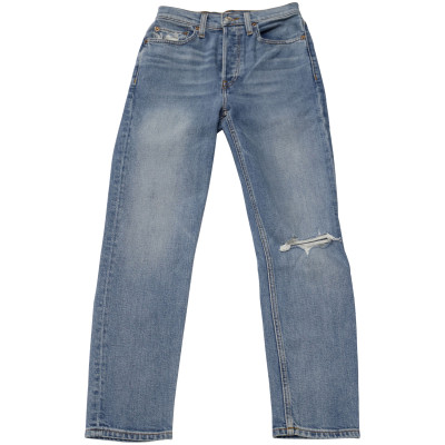 Re/Done Jeans Denim in Blauw