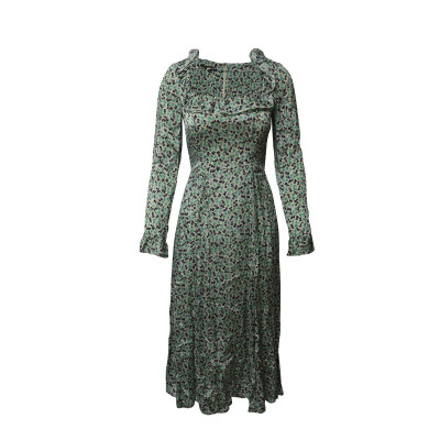Alexa Chung Kleid aus Seide in Grün