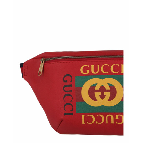 GUCCI Damen Ophidia aus Leder in Rot | Second Hand
