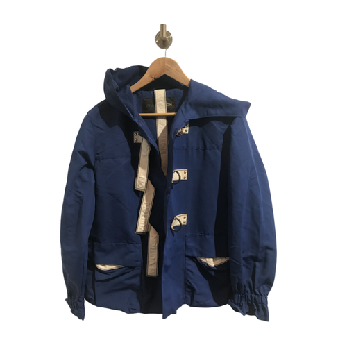 LOUIS VUITTON Women's Jacket/Coat in Blue Size: S