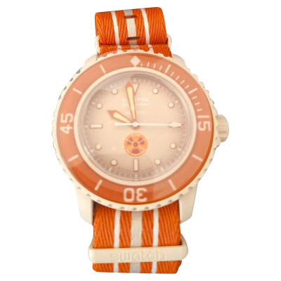 Blancpain Armbanduhr in Orange