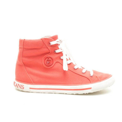 Armani Jeans Sneakers in Rood