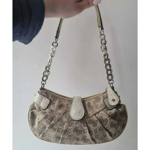 GUESS Damen Handtasche aus Baumwolle in Gold | Second Hand