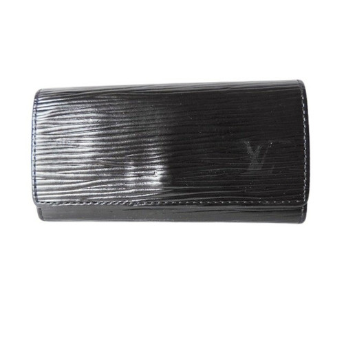 portefeuille louis vuitton en cuir epi noir