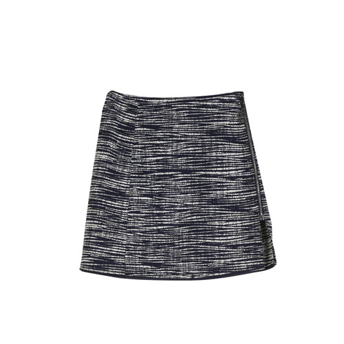 Louis Vuitton black Striped Mini Skirt