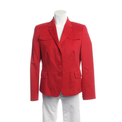 Akris Jacket/Coat Wool in Red