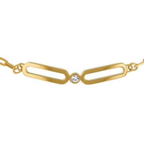 TOMMY HILFIGER Damen Armreif/Armband aus Vergoldet in Gold