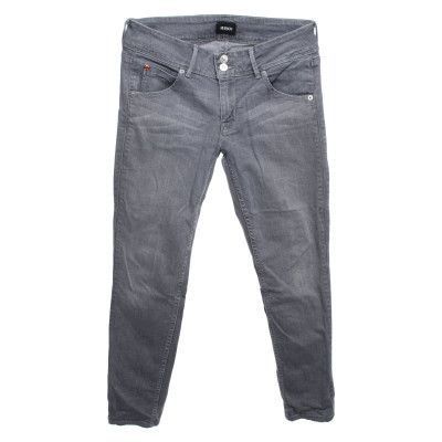 Hudson Jeans aus Baumwolle in Grau