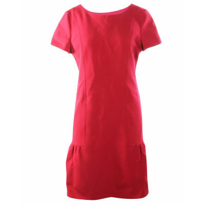 Alberta Ferretti Kleid aus Wolle in Rot