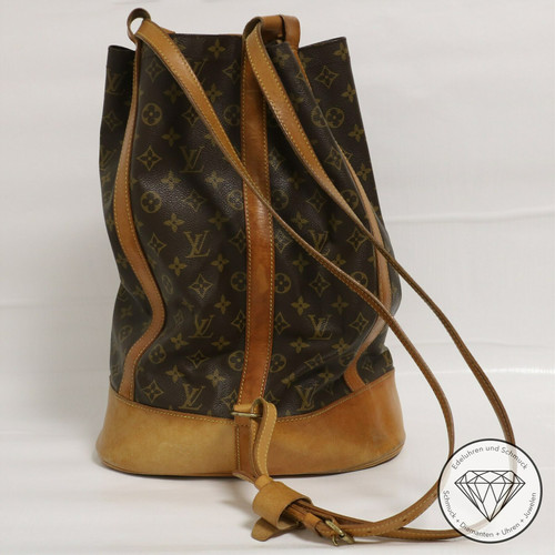 Louis Vuitton Randonnée Canvas Shoulder Bag (pre-owned) in Brown