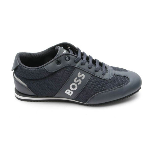 Hugo Boss Men's Rusham Low Profile Mesh Lace-Up Sneakers