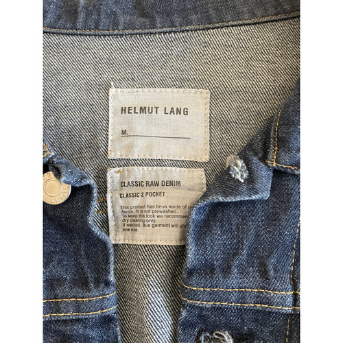 HELMUT LANG Donna Giacca/Cappotto in Denim in Blu